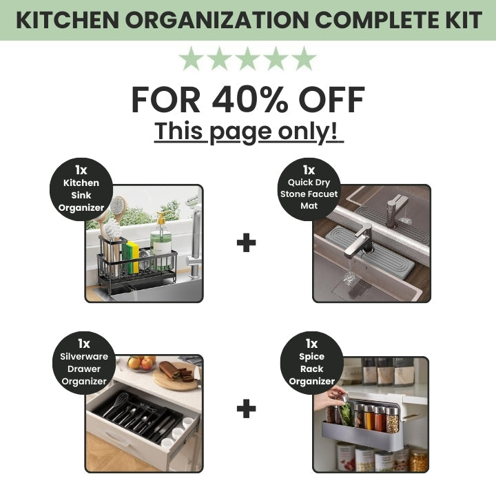 Kitchen Organization Complete Kit