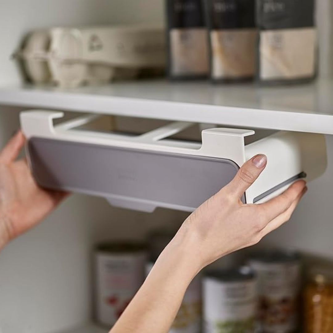 Under-Shelf Spice Rack Organizer