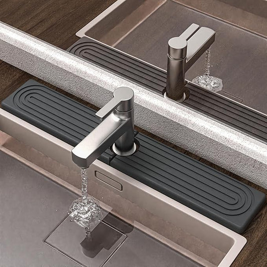 Quick Dry Stone Faucet Mat