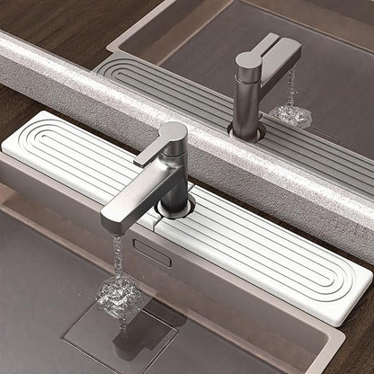Quick Dry Stone Faucet Mat